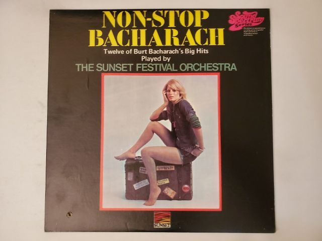 The Sunset Festival Orchestra Non-Stop Bacharach vinyl record