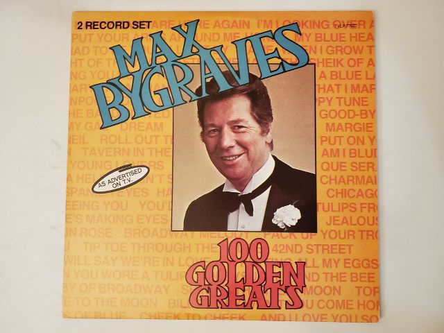 Max Bygraves 100 Golden Greats vinyl record