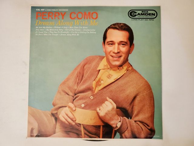Perry Como Dream Along With Me vinyl record
