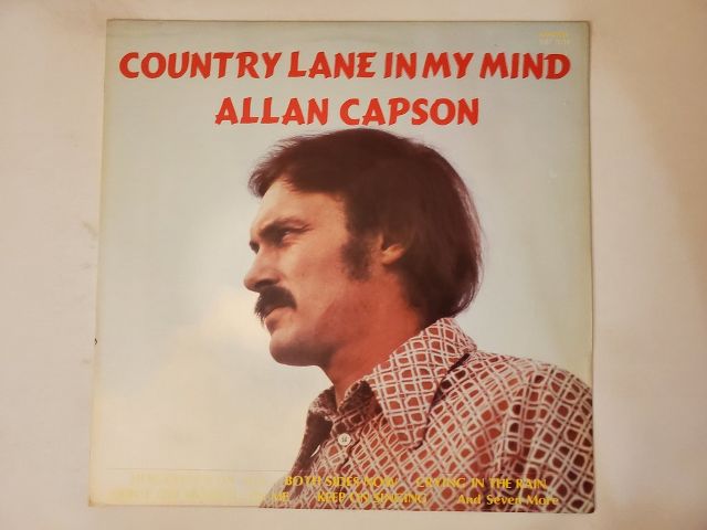 Allan Capson Country Lane In My Mind vinyl record