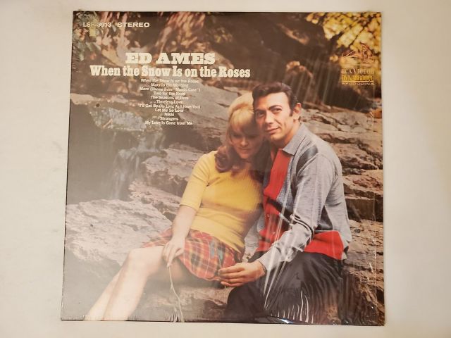 Ed Ames When the Snow Is on the Roses vinyl record