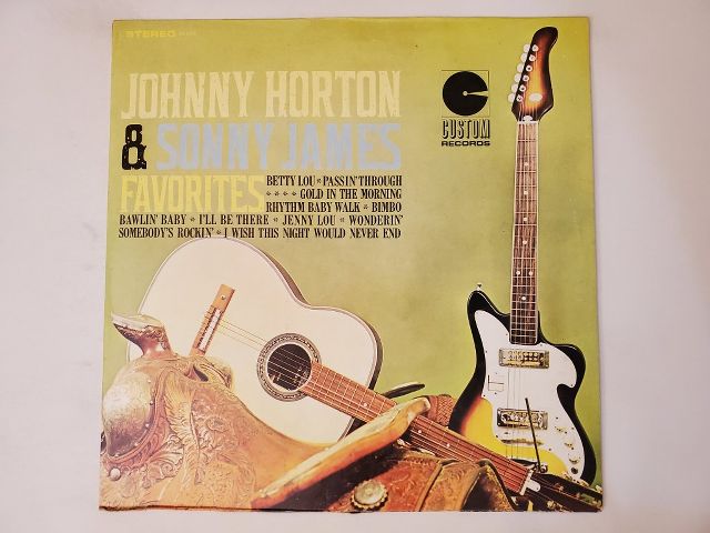 Johnny Horton & Sonny James Favorites vinyl record