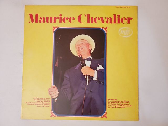 Maurice Chevalier Maurice Chevalier vinyl record