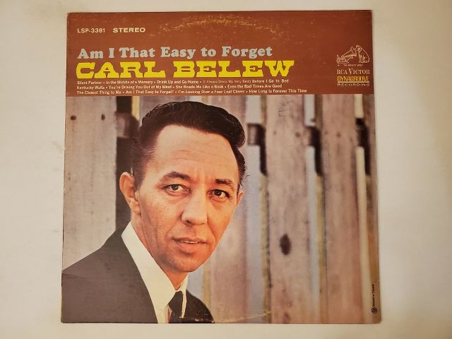Carl Belew Am I That Easy to Forget vinyl record