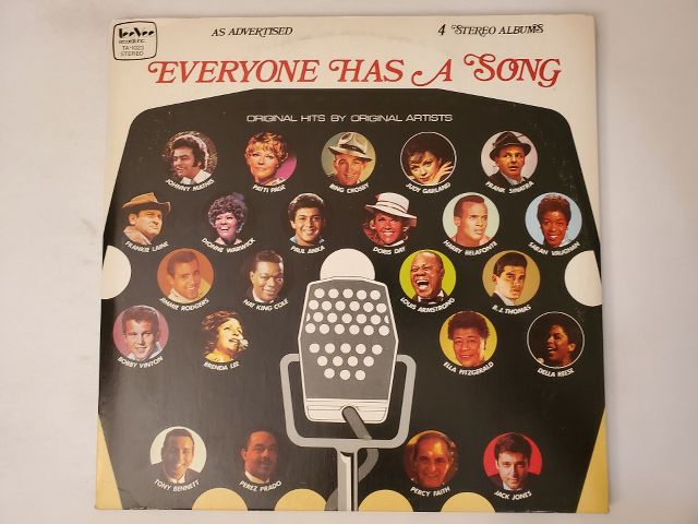 Various Artists Everyone Has a Song vinyl record