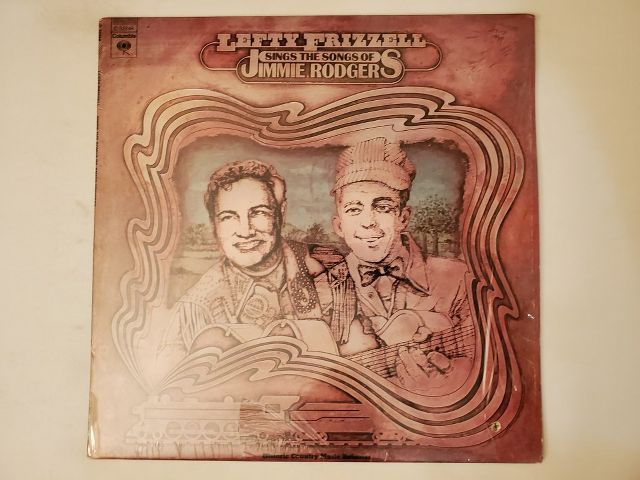 Lefty Frizzell Sings the Songs of Jimmie Rodgers vinyl record