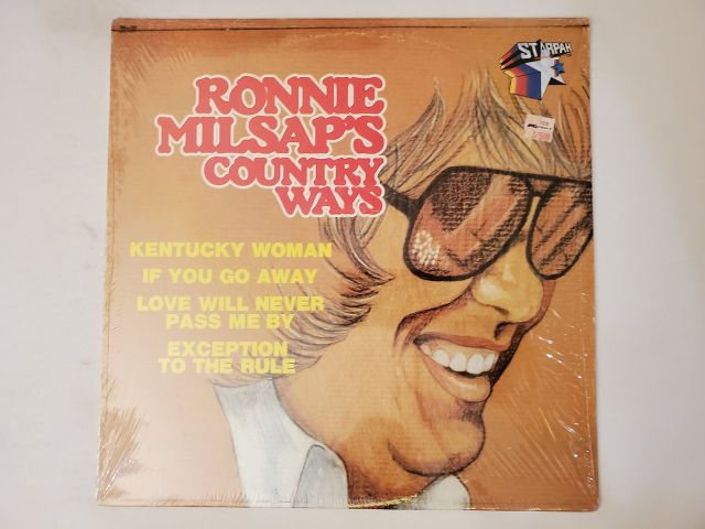 Ronnie Milsap Country Ways vinyl record