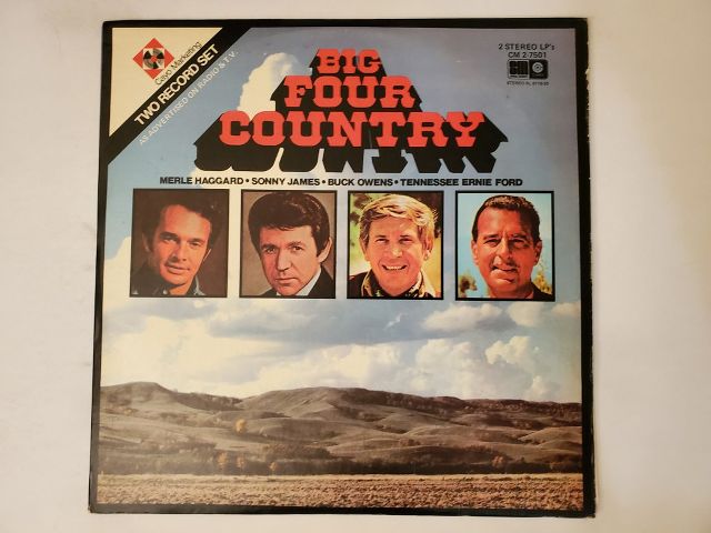 Merle Haggard, Sonny James, Buck Owens, Tennessee Ernie Ford Big Four Country vinyl record