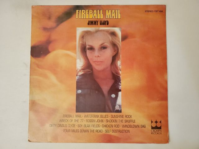 Jimmy Lloyd Fireball Mail vinyl record