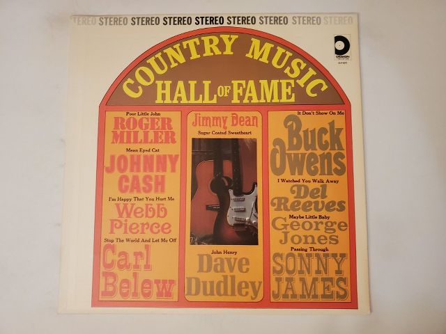 Various Artists Country Music Hall of Fame vinyl record