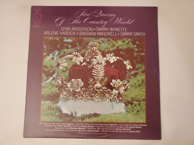 Various Artists Five Queens of the Country World vinyl record