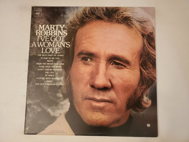Marty Robbins I've Got a Woman's Love vinyl record