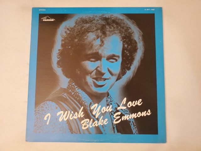 Blake Emmons I Wish You Love vinyl record