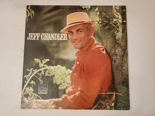 Jeff Chandler Sincerely Yours vinyl record