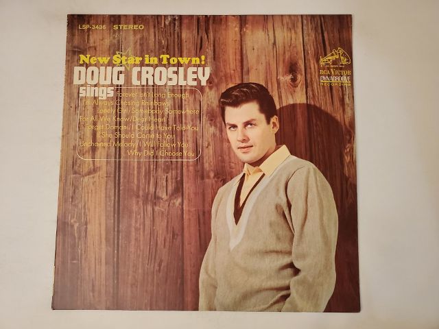 Doug Crosley New Star in Town! vinyl record