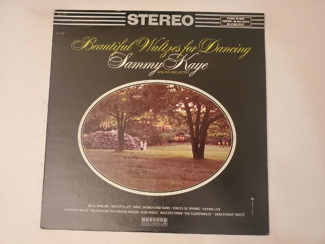 Sammy Kaye and His Orchestra Beautiful Waltzes for Dancing vinyl record