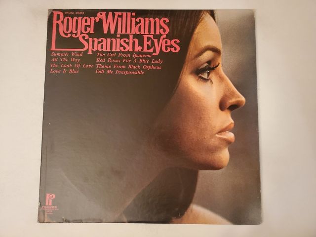 Roger Williams Spanish Eyes vinyl record