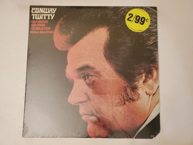 Conway Twitty She Needs Someone to Hold Her (When She Cries) vinyl record
