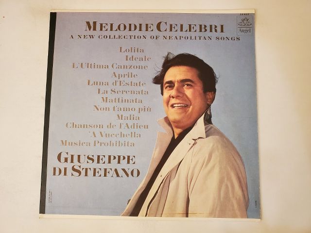 Giuseppe Di Stefano Melodie Celebri: A New Collection of Neapolitan Songs vinyl record