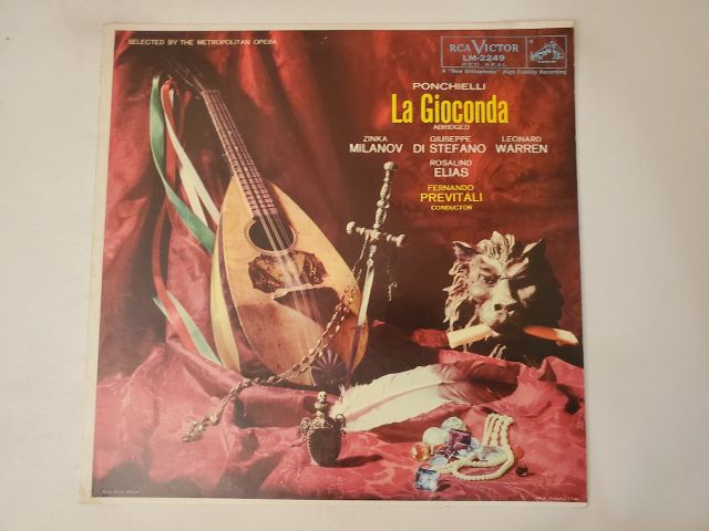 Ponchielli La Gioconda vinyl record