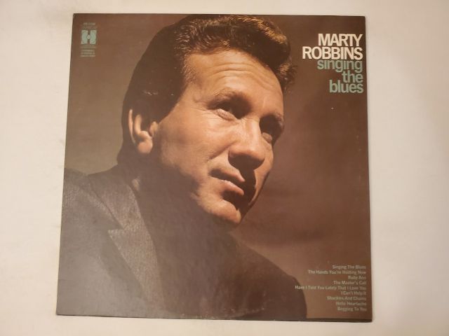 Marty Robbins Singing the Blues vinyl record