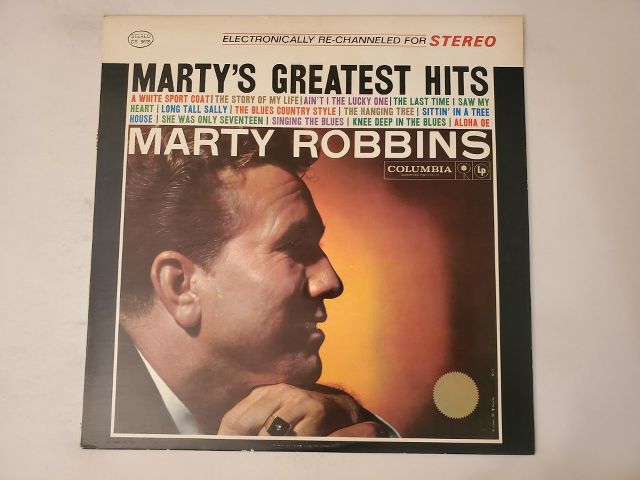 Marty Robbins Marty's Greatest Hits vinyl record