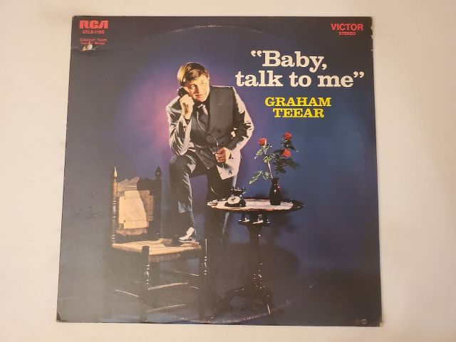 Graham Teear Baby, Talk to Me vinyl record