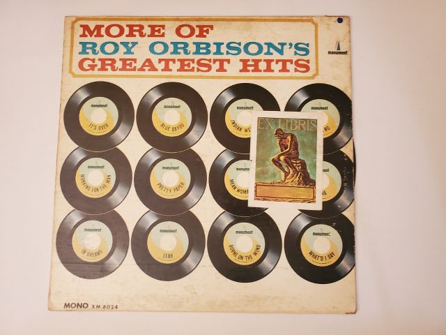 Roy Orbison More of Roy Orbison's Greatest Hits vinyl record