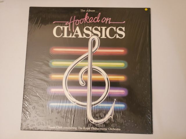 Louis Clark conducting The Royal Philharmonic Orchestra Hooked on Classics vinyl record