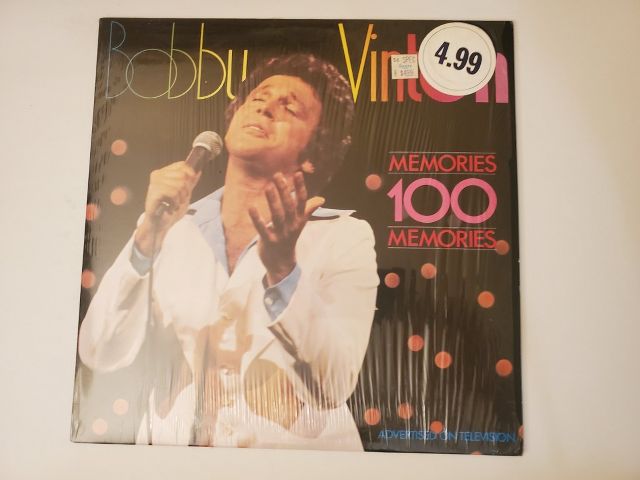 Bobby Vinton 100 Memories vinyl record