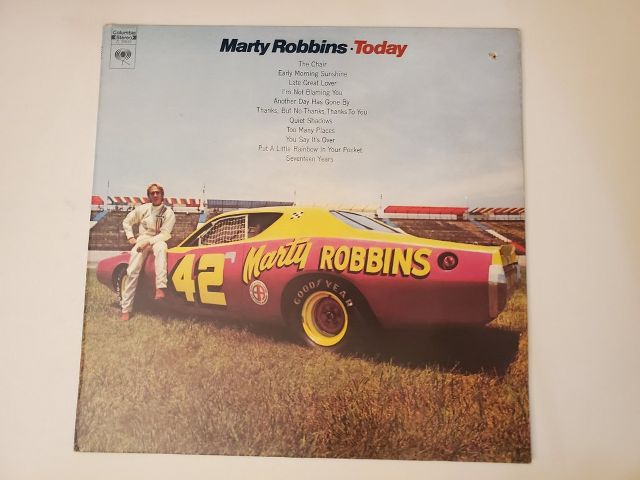Marty Robbins Today vinyl record