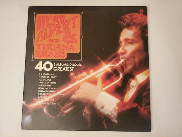 Herb Alpert & the Tijuana Brass 40 Greatest vinyl record