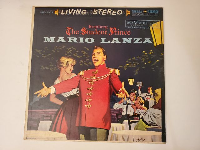 Mario Lanza The Student Prince vinyl record