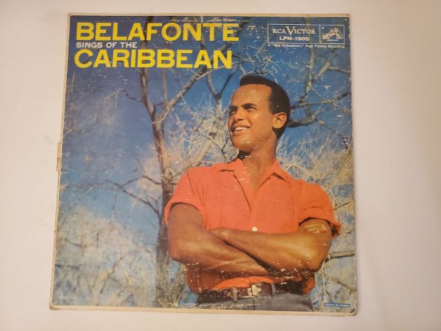 Harry Belafonte Sings of the Caribbean vinyl record