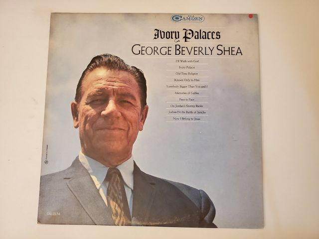 George Beverly Shea Ivory Palaces vinyl record