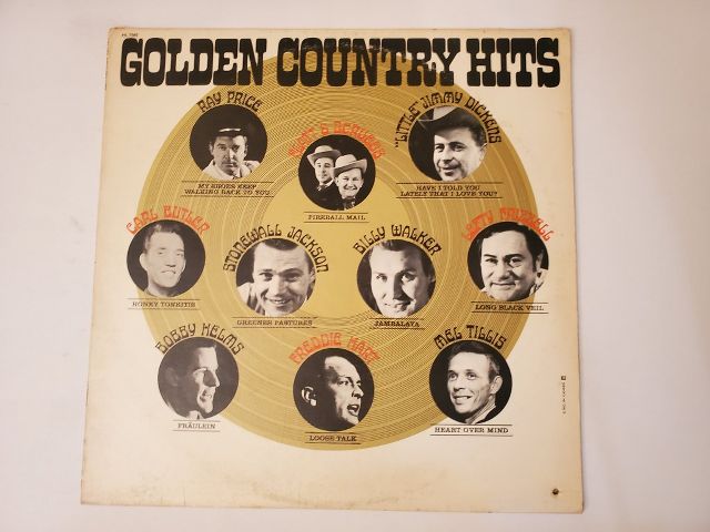 Various Artists Golden Country Hits vinyl record