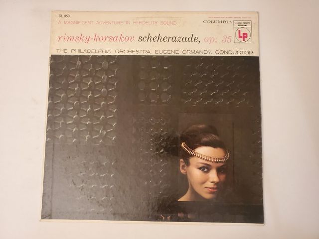 The Philadelphia Orchestra, Eugene Ormandy, Conductor Scheherazade, Op. 35 vinyl record