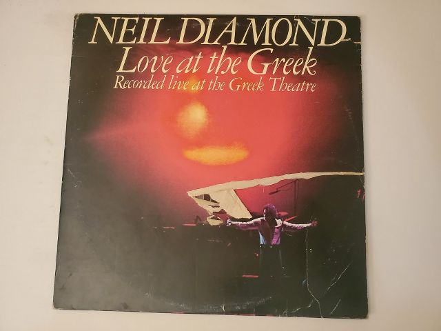 Neil Diamond Love at the Greek vinyl record