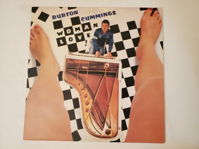 Burton Cummings Woman Love vinyl record