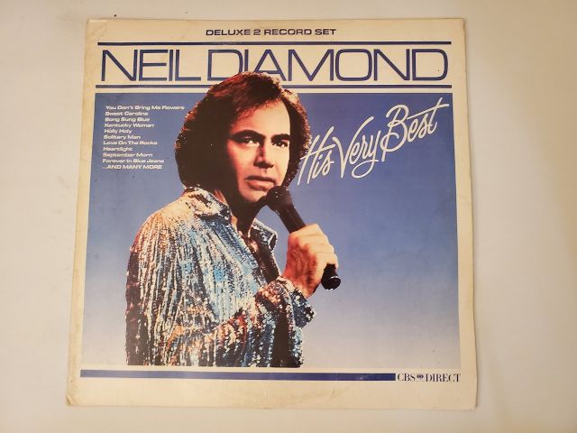 Neil Diamond His Very Best vinyl record