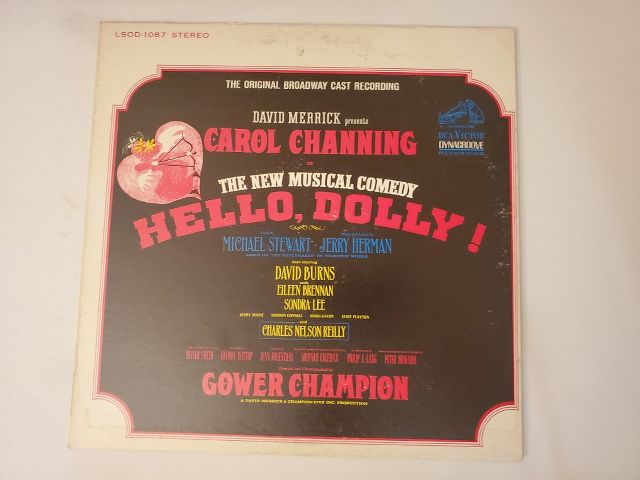 Original Broadway Cast Hello, Dolly! vinyl record