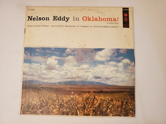 Nelson Eddy Oklahoma vinyl record