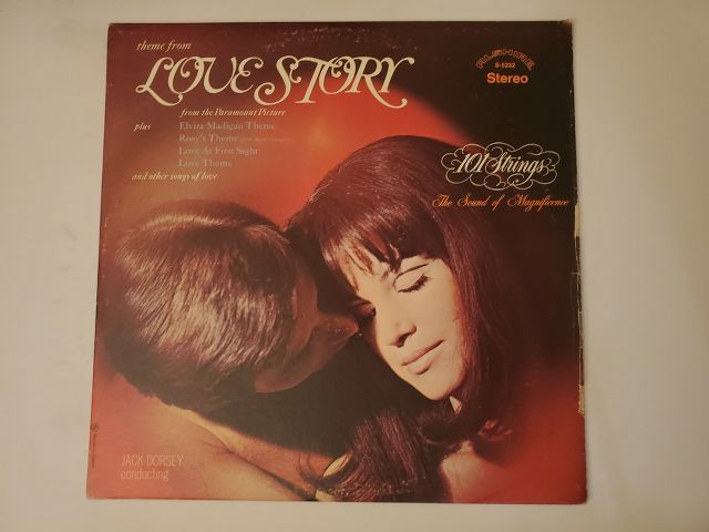 101 Strings Orchestra Theme from Love Story vinyl record