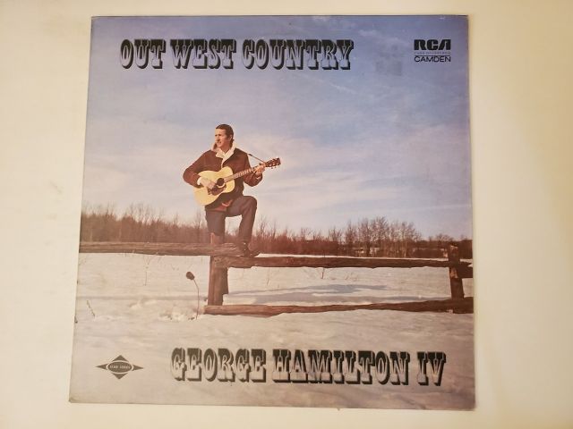 George Hamilton IV Out West Country vinyl record