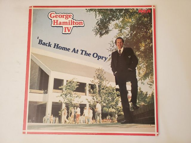 George Hamilton IV Back Home At The Opry vinyl record