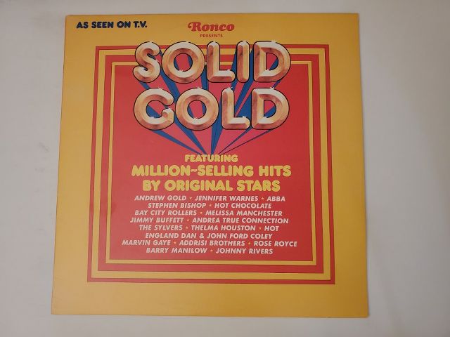 Various Artists Solid Gold vinyl record