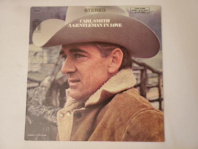 Carl Smith A Gentleman in Love vinyl record