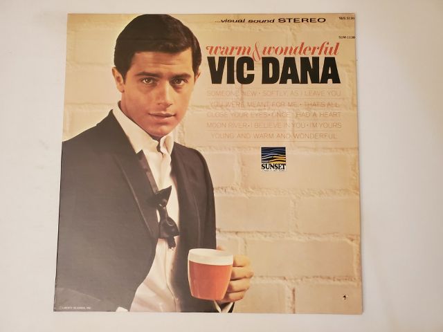 Vic Dana Warm & Wonderful vinyl record
