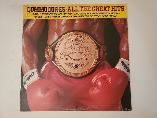 Commodores All The Great Hits vinyl record