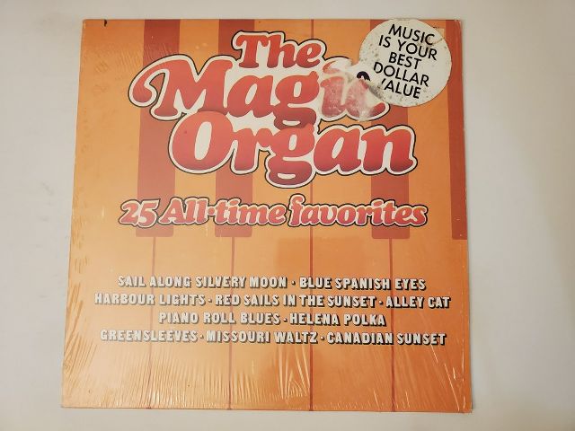 The Magic Organ 25 All-time Favorites vinyl record